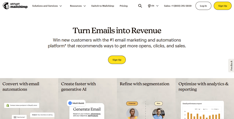 Mailchimp Email Marketing Platform