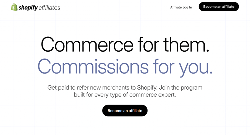 Shopify Affiliate Program