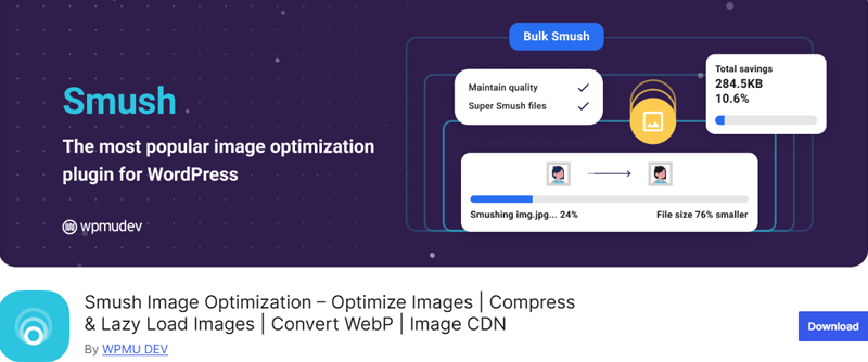 Smush WordPress Plugin