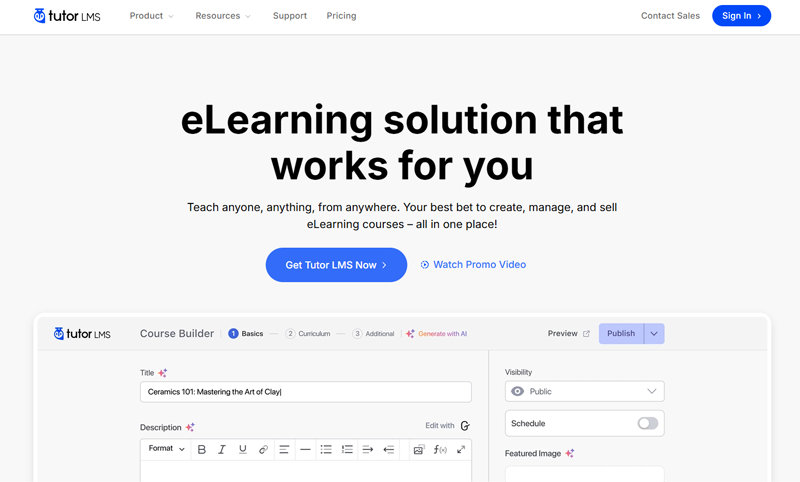 Tutor LMS WordPress Plugin