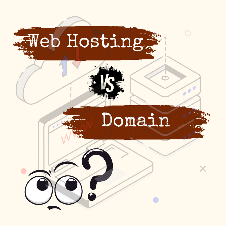 Web Hosting vs Domain Explained