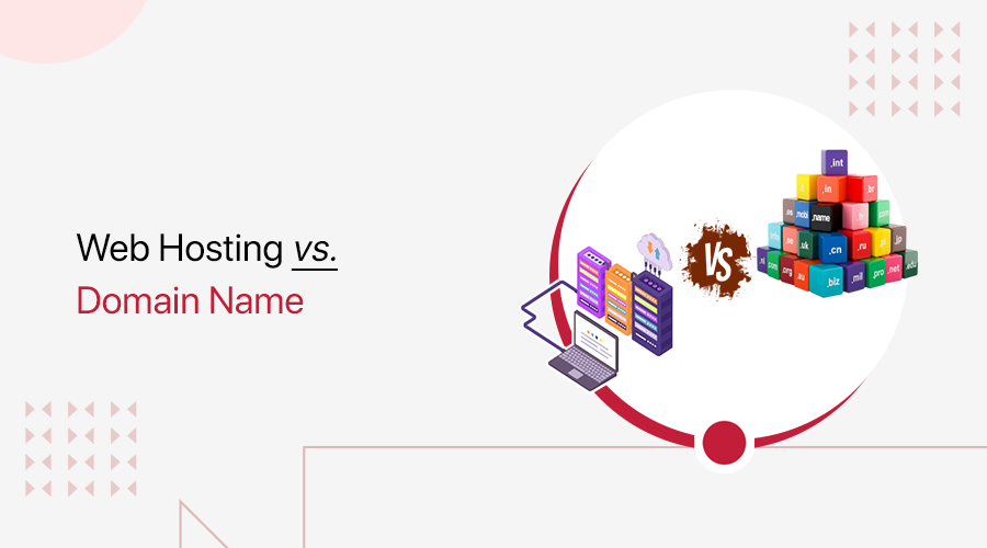 Web Hosting vs Domain Name