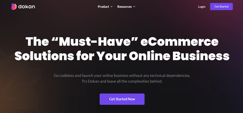 Dokan - Best eCommerce Platforms for Small Business