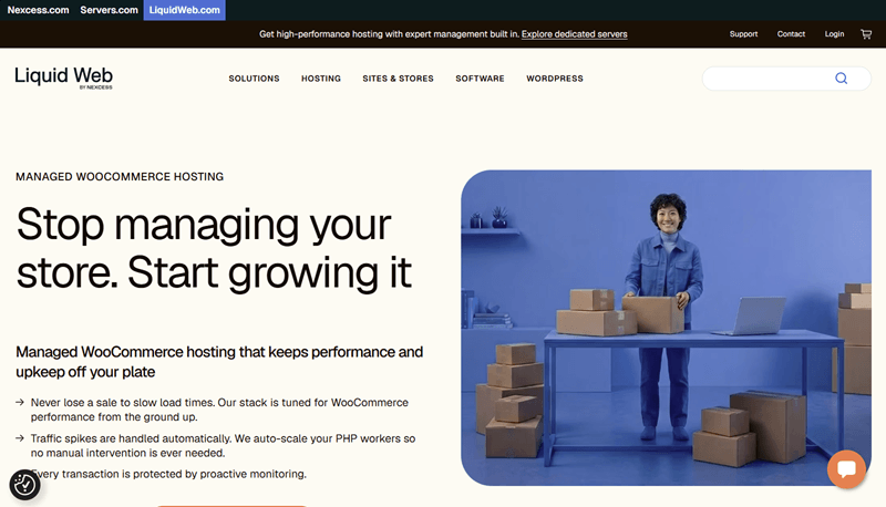 Liquid Web WooCommerce Hosting Provider