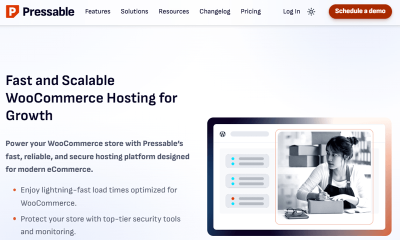 Pressable WooCommerce Hosting