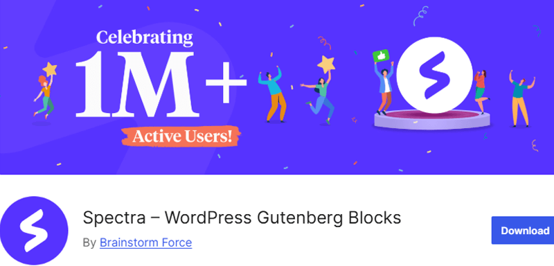 Spectra WordPress Gutenberg Blocks Plugin