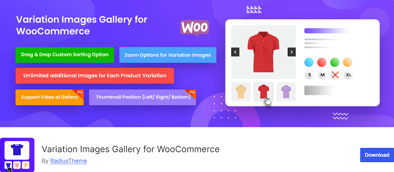 Variation Images Gallery for WooCommerce