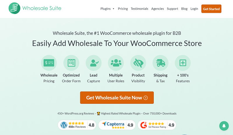 Wholesale Suite Plugin