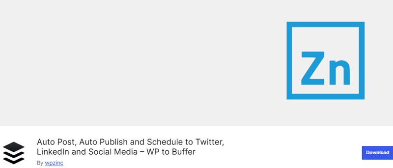 WP to Buffer Social Media Plugin