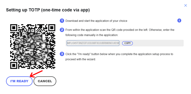 I'm Ready for Authentication