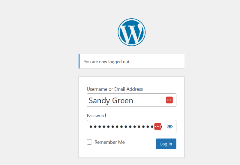 Login With New User