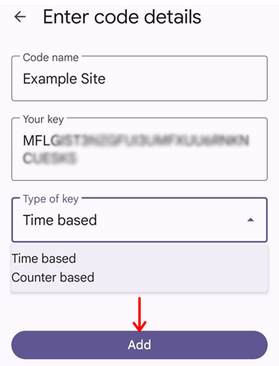 WP 2FA Code Manually