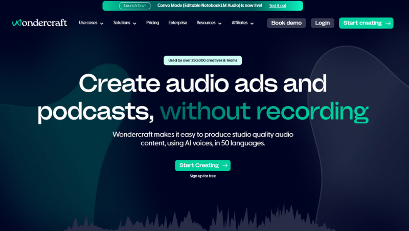 AI Video Tool Wondercraft