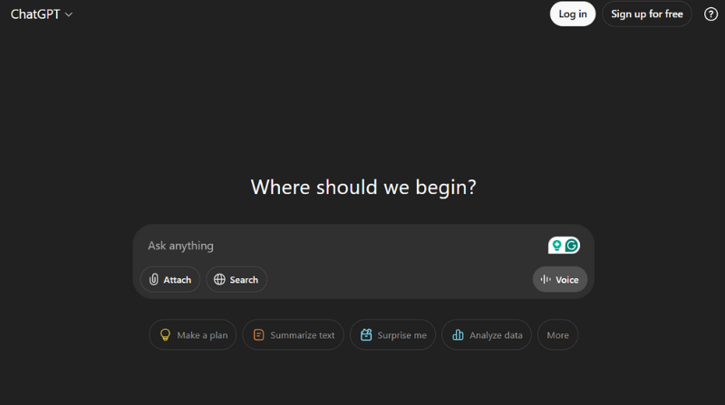 ChatGPT Best Free AI Chatbots