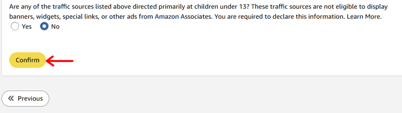 Confirm Target Audience