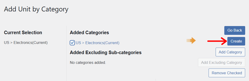 Create the New Category with Products