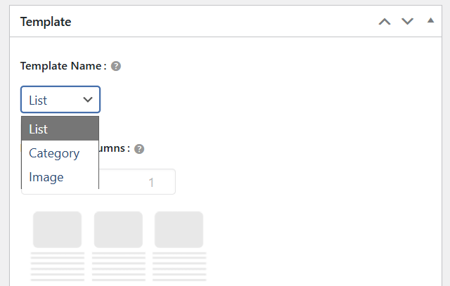 Customize Template for Unit