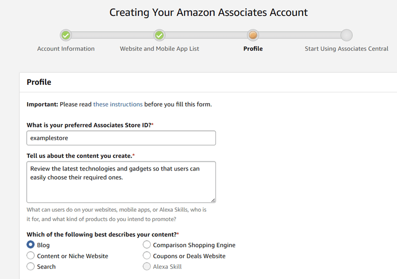Store ID and Content