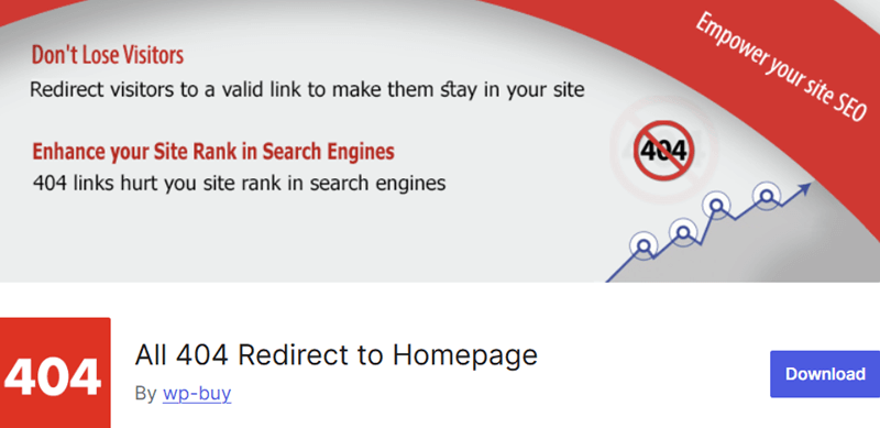 All 404 Redirect to Homepage