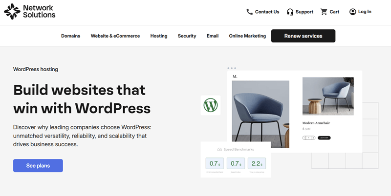 Domain.com Cheap WordPress Hosting