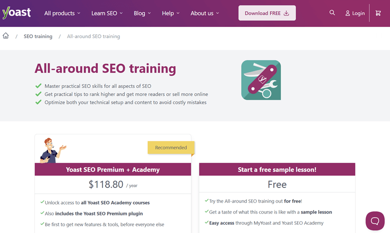 All-Around SEO Training