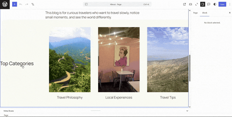 Spotlight for Pattern Content