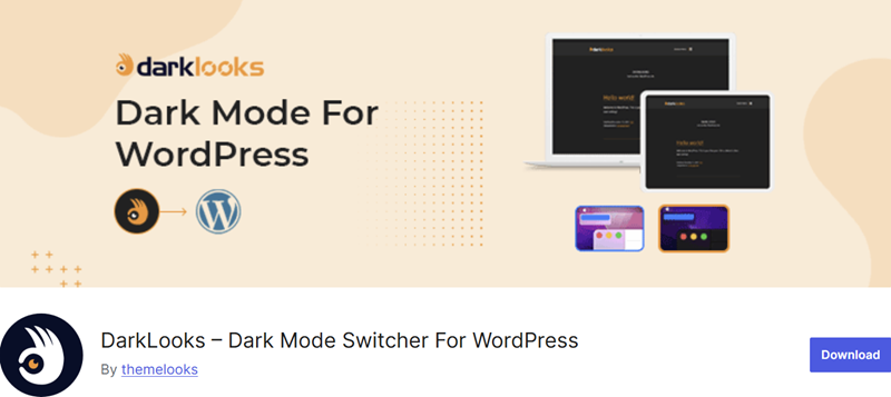 DarkLooks WordPress Plugin