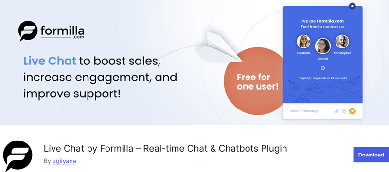 Live Chat by Formilla