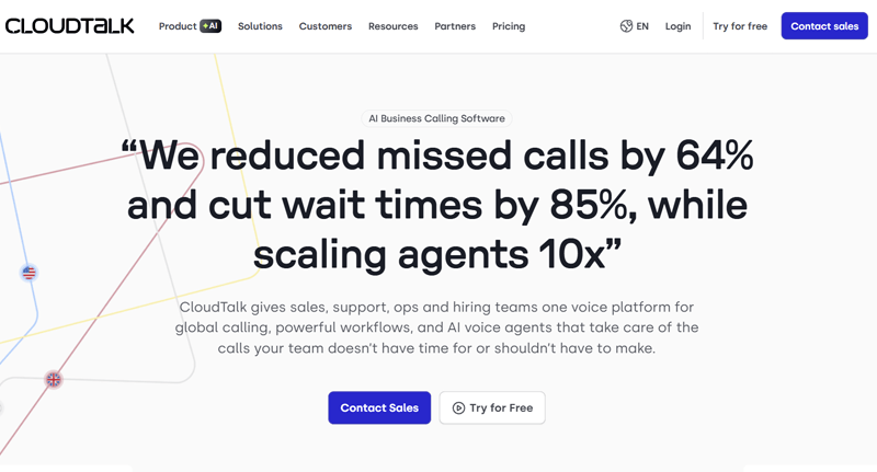 CloudTalk Online Voice Service Provider