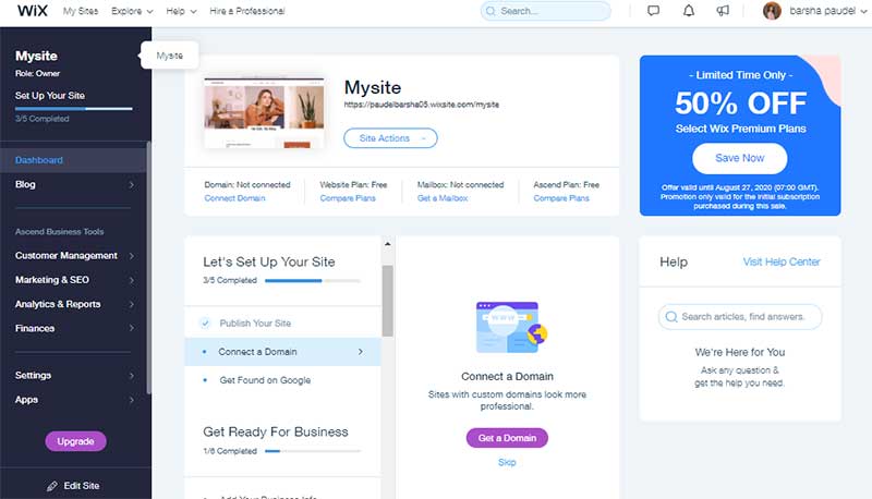 Getting Started with Wix
