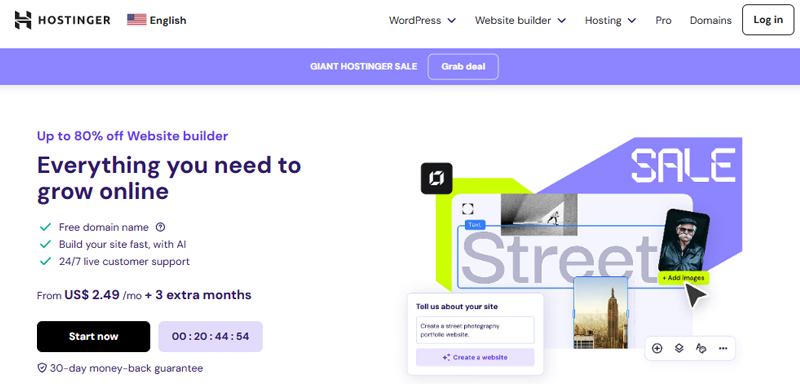 Hostinger Website Builder