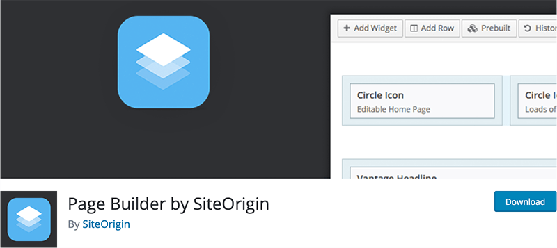 Page Builder by SiteOrigin