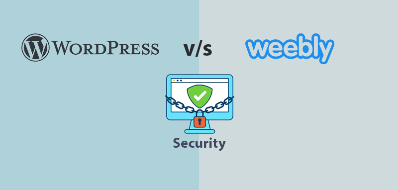 WordPress vs Weebly Security