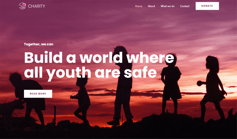 Astra Multipurpose Theme-Charity Website Templates
