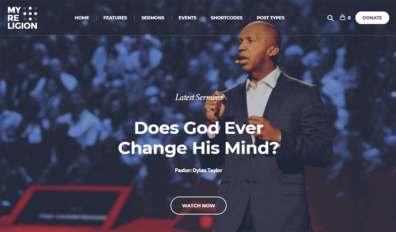 My Religion WordPress Church Theme