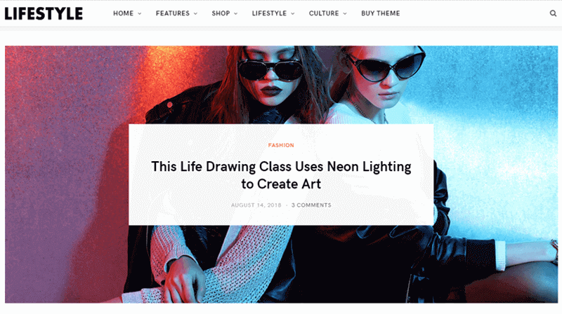 CheerUpTheme fashion lifestyle themes WordPress