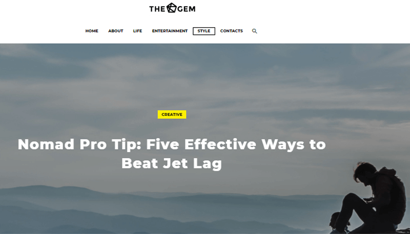 TheGemTheme freelance blogs