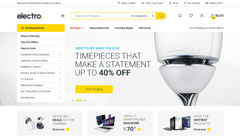 Electro WordPress Theme