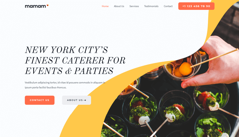 Astra Catering WordPress Theme