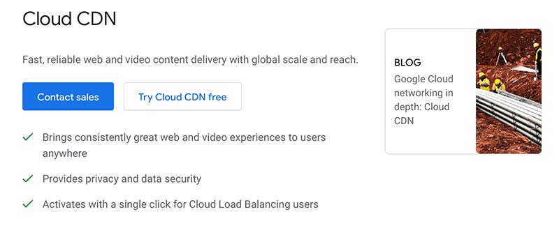 Google Cloud CDN