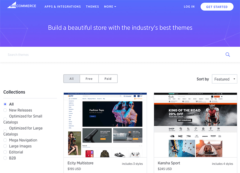 BigCommerce Themes Store