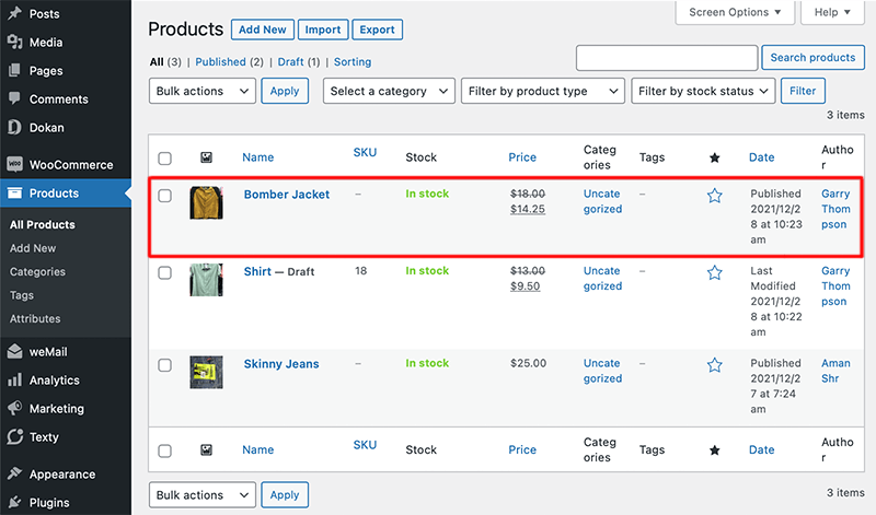 Select Product Commission
