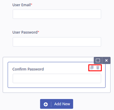 Delete, Copy Field