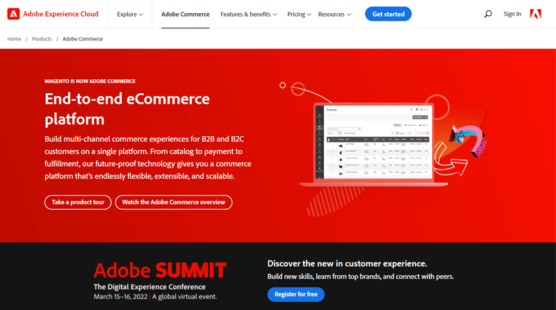 Magento - Best eCommerce Platforms for Small Business