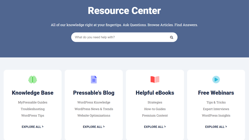 Pressable Support - WP Engine Alternatives