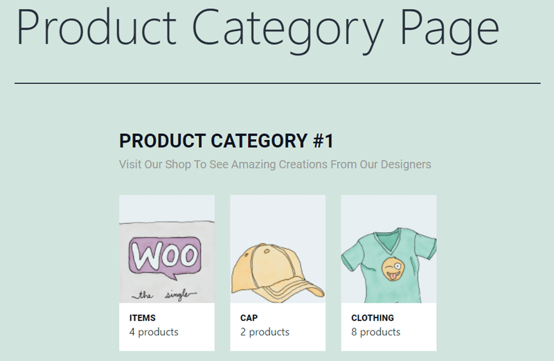 Preview WooCommerce Product Category Page