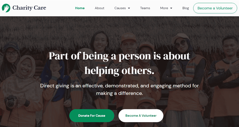 Risi Best Nonprofit WordPress Theme