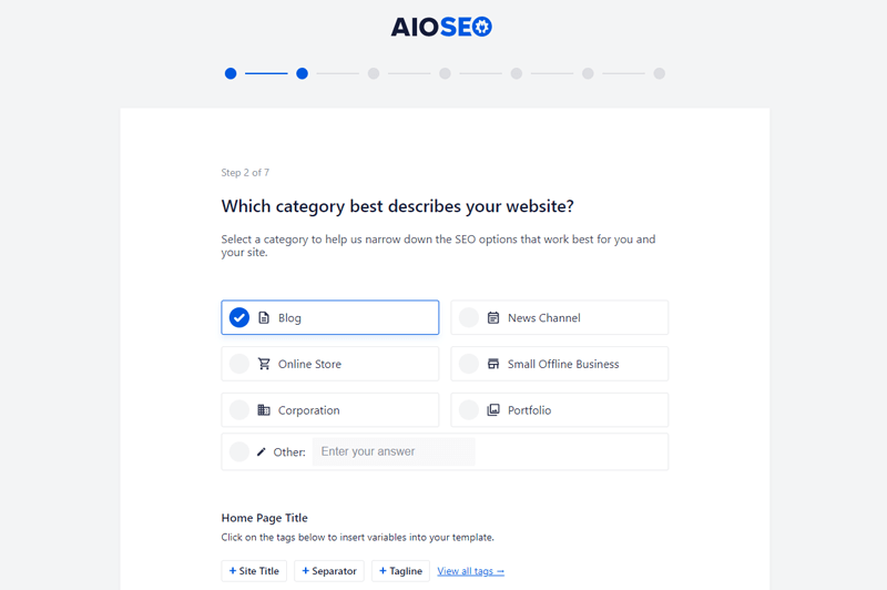 Setup Process of All in One SEO