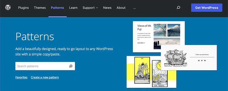 WordPress Block Patterns