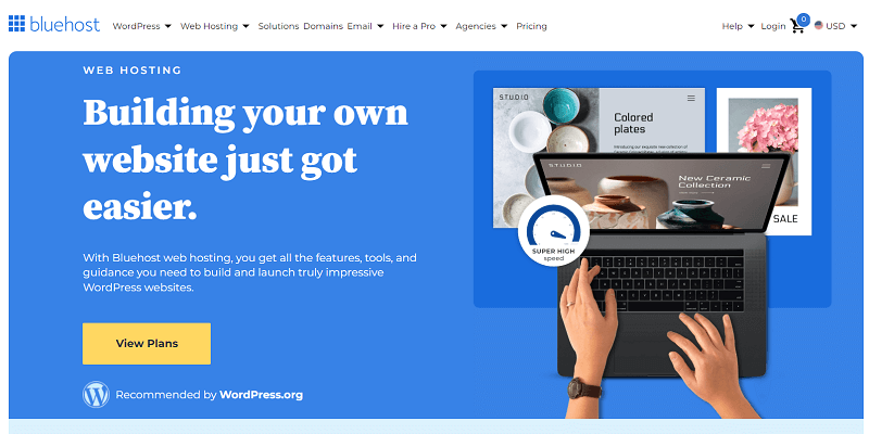 Bluehost Web Hosting
